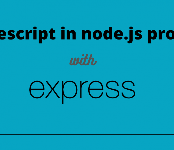 Typescript in node.js project