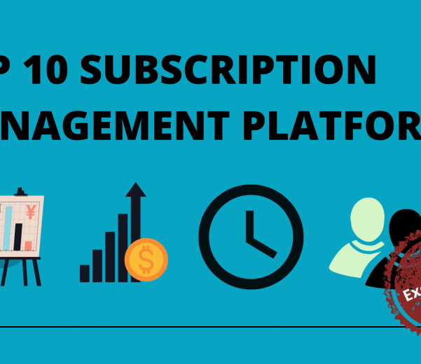 Subscription management platform
